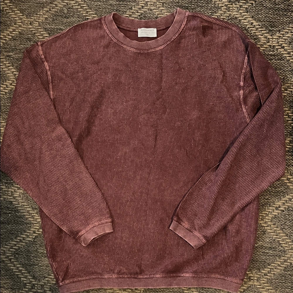Ribbed pullover